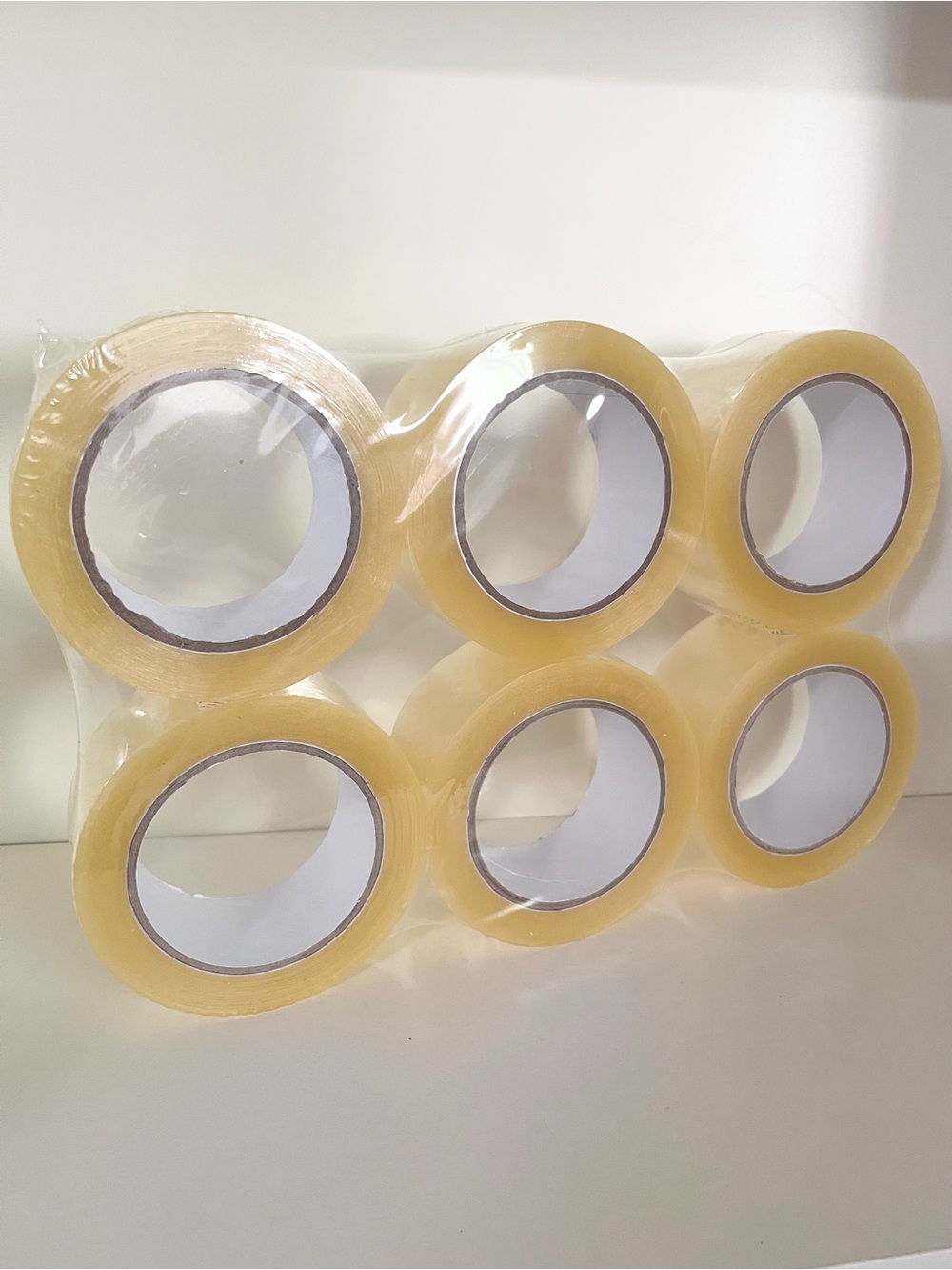 6 pack 110 yards rolls of packing tape